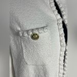 J.Crew Odette Sweater Lady Jacket Cardigan Cotton Blend Bouclé White Sz M NWOT Photo 5