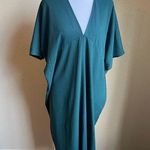 Aritzia BABATON green oversized loose midi dress | small Photo 0