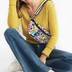 Brighton  Graffiti Love Crossbody Belt Bag Fanny Pack 1970's Retro NWOT Photo 0