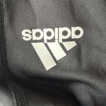 Adidas Women's Black Leggings with White Stripes Photo 4