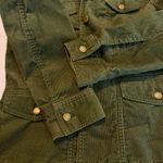 Jones New York Petite Dark Green Corduroy Jacket Women’s Size PP Button Down Photo 9