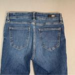 Kut From The Kloth Blue Skinny Jeans with Distressed Details Donna Size 6 Photo 7