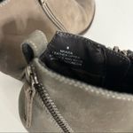 Blondo WATERPROOF Leather Booties Taupe Stacked Block Heel Zipper Closure Size 9 Photo 4