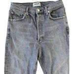 AGOLDE Nico High-Rise Skinny Jeans Washed Gray Black 25 Excellent Condition Photo 4