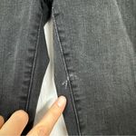 Madewell  Black 10in High Rise Skinny Jeans Womens 29 Raw Hem Casual Stretch Photo 4