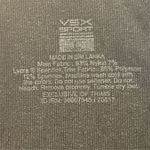 Victoria's Secret VSX Sport Women's M Black Sleeveless Zip Polo Top with Bra Photo 7