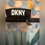 DKNY  Multicolor Button Down Blouse in Blue Sz‎ L Photo 6