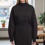 Adidas NWT Womens Badge Of Sport Dress Black Photo 0