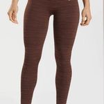 Gymshark Heathered Brown Legging Size S Photo 0