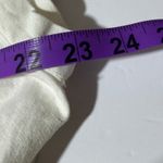 Anthropologie Cap sleeve collared Linen Blend Mini Dress White Size 1X new Photo 9