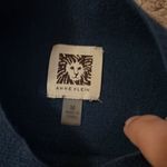 Anne Klein Ann Klein mock neck viscose blue sweater Photo 6