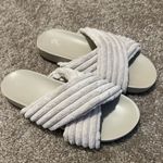 Kaanas  Sinatra Slides ivory 9 soft velour Photo 2