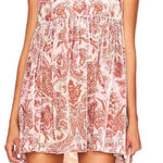 Free People All the Time Velvet Mini Baby Doll Dress Size Medium Photo 0