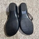 Diago di Lucca Mamma Mia Wedge Art to Wear Sandals Size 5 Black Photo 7