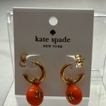 Kate Spade Brand new  M&M orange earrings collab Photo 0