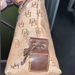 Dooney & Bourke Authentic  Tassle “DB” Signature Canvas Tote (Vintage) Photo 2