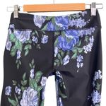 ALBION FIT Antigua Floral Compression Leggings Cobalt Rose Floral Womens Size XS Photo 5