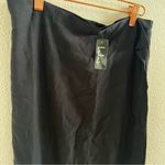 Lulus NWT Black Tassel Wrap Cover Up 100% Viscose OS Photo 2