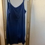 Hillard & Hanson  Blue slip style dress 14 Photo 5