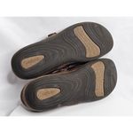 Aetrex  Libby Women Shoes Brown 10M Braided Leather Casual Comfort Mules Clogs Photo 6