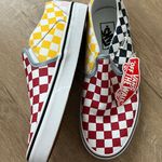 Vans Women’s Classic Slip On Checkerboard Multicolor Sneaker Shoes size US 8 NWT Photo 0