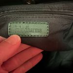 Lulu Dharma Green Woven Leather Tote Bag | Oversized Boho Shoulder Bag Photo 1