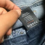 Torrid  Medium Wash Blue Distressed Denim Stretch Jegging Jeans Women's Size 22 Photo 6