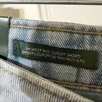 Wild Fable  Denim Shorts High Rise Cutoff Distressed Light Wash Size 6‎ Photo 3