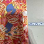 Talbots  Tee 3/4 Sleeve Boat Neck Shirt Knit‎ Stretch Floral Orange Size 2X Photo 7