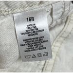 Aeropostale  Woman's 16R‎ 90s Baggy White Distressed Jeans New No Tags Photo 6