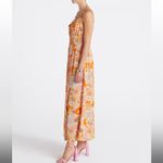 Mason & Belle Floral Maxi Dress with Orange and Pink Accents 
Josie Maxi Dress Photo 2