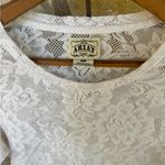 Ariat off white Lace long sleeve top size medium boho vibes Photo 11