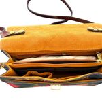 NWT Patricia Nash Winter Bloom Leather Lanza Crossbody Bag Blue Photo 6