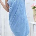 Bath Dress Towel soft towel bathroom towel Blue Sexy Size undefined Photo 0