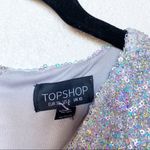 ASOS Sleeveless Crewneck Sequin Sheath Dress Size 6 Photo 4