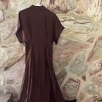 Commense Chocolate Brown Maxi Dress size small Photo 3