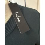 Lulus  NWT Sweater Dress Sz MED Rhapsodize Emerald Green Balloon Sleeve Bodycon Photo 7