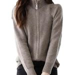 Ply Cashmere 100% Cashmere Zip Photo 0