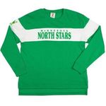 NHL Minnesota North Stars Women's Crew Neck Sweatshirt in Green, Medium Green Photo 0