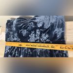 Azazie Atelier Sadie Midnight Midi Dress Floral Velvet Sweetheart NWT Custom XL Photo 10