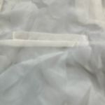 Jennifer Lopez  Women's See Through‎ Cream Long Sleeve Blouse Size XS Photo 4