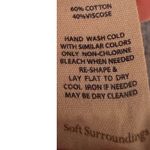 Soft Surroundings  sz XL Womens Turtleneck Pulover Sweater Tunic Earthy Cozy Fall Photo 7