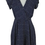 Altar'd State  Dress Medium Blue Short Sleeve Fit‎ Flare Casual Cottagecore Photo 0