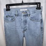 PacSun  Ultra High Rise Slim Cropped Jeans Womens 24 Blue Denim Cotton Button Fly Photo 6