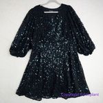 City Chic New! Scattered Glow Dress - emerald, size M/18 Photo 2