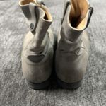 Birkenstock  Suede Leather Zip Booties Size 37 Photo 4