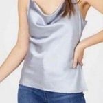 Altar'd State Altar’d State “Aurelia” Satin Cowl-Neck Top In White Size Large Photo 1