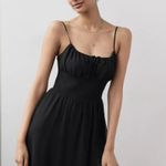 Wilfred Black Midi  Bellow Dress Photo 0