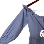 Majorelle  Nicki Gown Maxi Dress With Train in Baby Blue Womens XS Photo 6