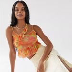 Urban Outfitters 🎄 Asymmetrical Ruffle Cami Photo 3